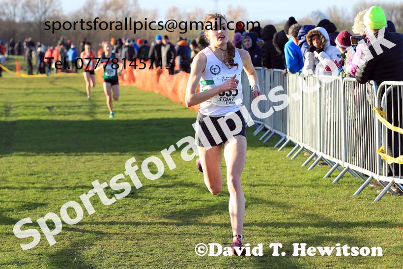 Senior womens 2022 Northern Cross Country Champs., Pontefract. Photo: David T. Hewitson/Sports for All Pics